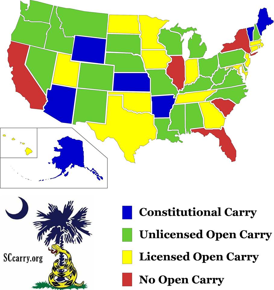 Open Carry in the United States South Carolina Carry Inc.